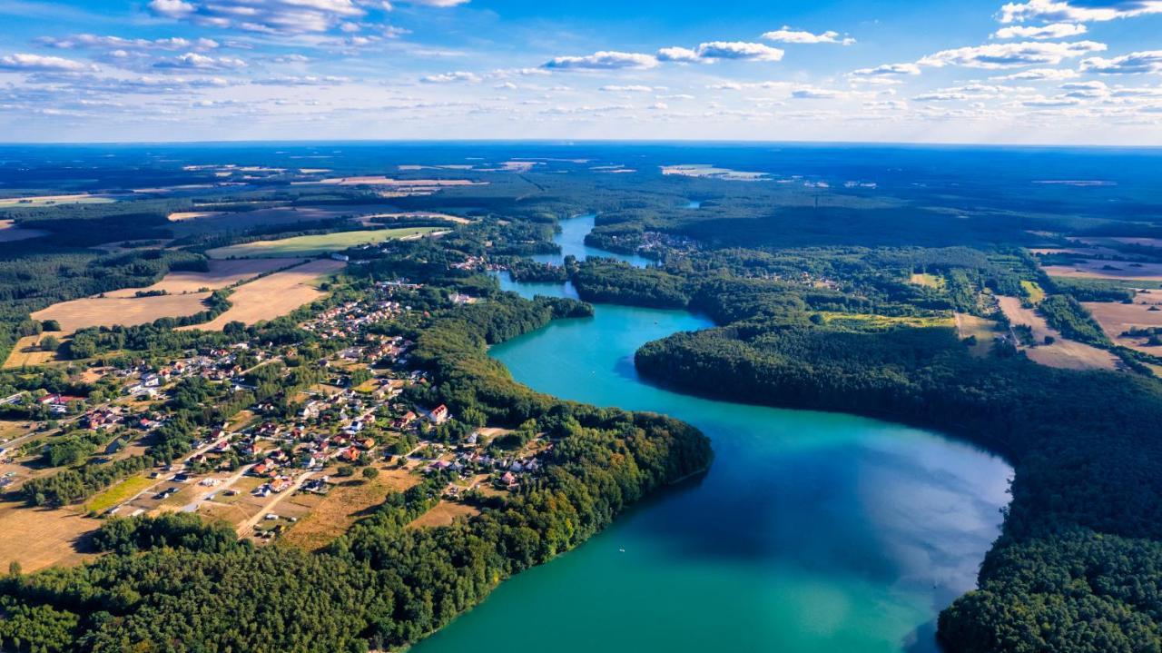Przystan Lagowek - Domki Letniskowe ภายนอก รูปภาพ