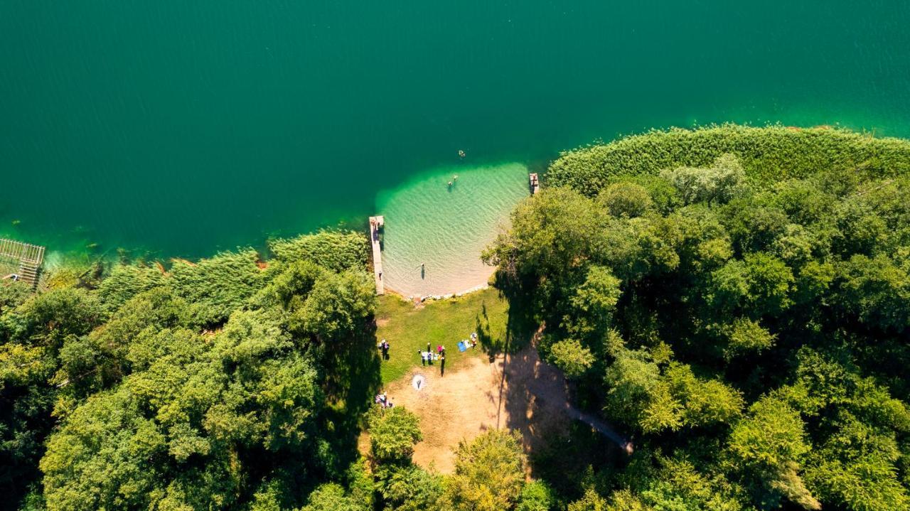 Przystan Lagowek - Domki Letniskowe ภายนอก รูปภาพ